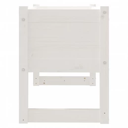 Acquista Fioriera Bianca 78x40x52 cm in Legno Massello di Pino con riferimento GHV-822118 della ditta GARDENHOME