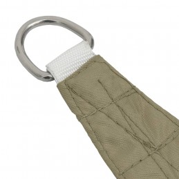 Acquista Parasole a Vela Oxford Triangolare 3,5x3,5x4,9 m Beige con riferimento GHV-135175 della ditta GARDENHOME