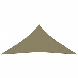 Acquista Parasole a Vela Oxford Triangolare 4,5x4,5x4,5 m Beige con riferimento GHV-135178 della ditta GARDENHOME