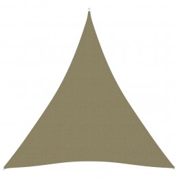 Acquista Parasole a Vela Oxford Triangolare 4x5x5 m Beige con riferimento GHV-135179 della ditta GARDENHOME