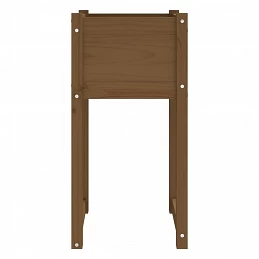 Acquista Fioriera Miele 40x40x81 cm in Legno Massello di Pino con riferimento GHV-822128 della ditta GARDENHOME
