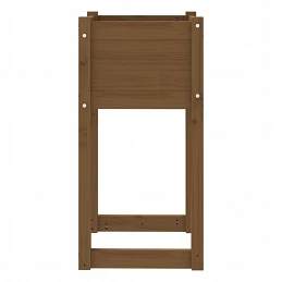 Acquista Fioriere 2 pz Miele 40x40x81 cm in Legno Massello di Pino con riferimento GHV-822129 della ditta GARDENHOME