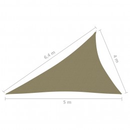 Acquista Parasole a Vela Oxford Triangolare 4x5x6,4 m Beige con riferimento GHV-135184 della ditta GARDENHOME