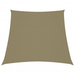 Acquista Parasole a Vela in Tela Oxford a Trapezio 2/4x3 m Beige con riferimento GHV-135186 della ditta GARDENHOME