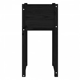 Acquista Fioriere 2 pz Nero 40x40x81 cm in Legno Massello di Pino con riferimento GHV-822131 della ditta GARDENHOME