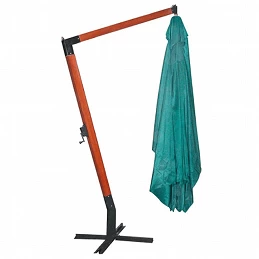Acquista Ombrellone a Sbalzo Melia 300 x 400 cm Verde con riferimento GHV-40079 della ditta GARDENHOME