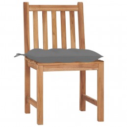 Acquista Sedie da Giardino 6 pz con Cuscini in Legno Massello di Teak con riferimento GHV-3073131 della ditta GARDENHOME