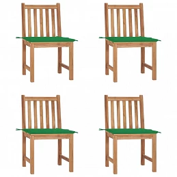 Sedie da Giardino 4 pz con...