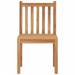 Acquista Sedie da Giardino 4 pz con Cuscini in Legno Massello di Teak con riferimento GHV-3073093 della ditta GARDENHOME