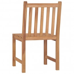 Acquista Sedie da Giardino 4 pz con Cuscini in Legno Massello di Teak con riferimento GHV-3073098 della ditta GARDENHOME