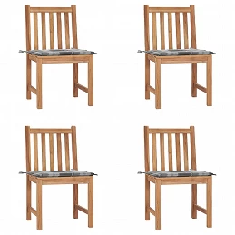 Sedie da Giardino 4 pz con...