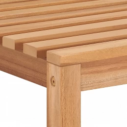 Acquista Sedie da Giardino 4 pz con Cuscini in Legno Massello di Teak con riferimento GHV-3073102 della ditta GARDENHOME