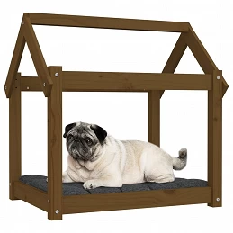Acquista Cuccia per Cani Miele 71x55x70 cm in Legno Massello di Pino con riferimento GHV-822205 della ditta GARDENHOME