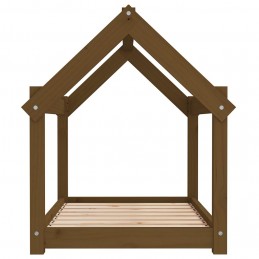 Acquista Cuccia per Cani Miele 81x60x70 cm in Legno Massello di Pino con riferimento GHV-822210 della ditta GARDENHOME