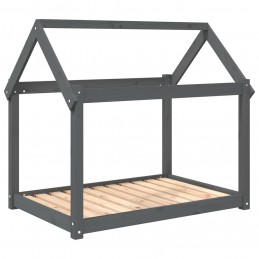 Acquista Cuccia per Cani Grigia 101x70x90 cm in Legno Massello di Pino con riferimento GHV-822214 della ditta GARDENHOME