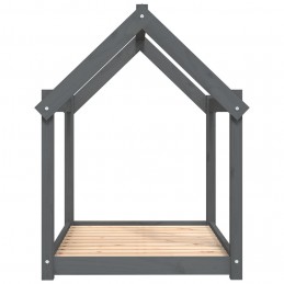 Acquista Cuccia per Cani Grigia 101x70x90 cm in Legno Massello di Pino con riferimento GHV-822214 della ditta GARDENHOME