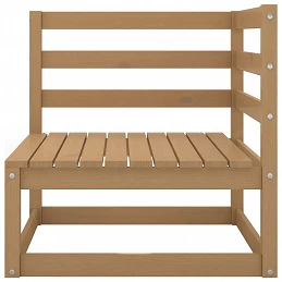 Acquista Divano Angolare da Giardino con Cuscini Crema Massello di Pino con riferimento GHV-805718 della ditta GARDENHOME