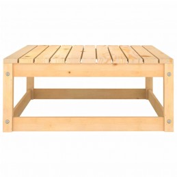 Acquista Poggiapiedi da Giardino con Cuscino in Legno Massello di Pino con riferimento GHV-805725 della ditta GARDENHOME