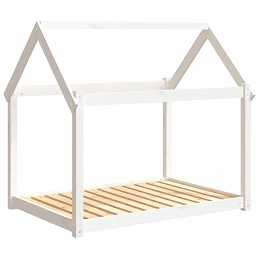 Acquista Cuccia per Cani Bianca 111x80x100 cm in Legno Massello di Pino con riferimento GHV-822218 della ditta GARDENHOME