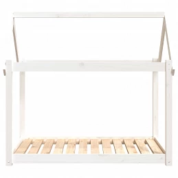 Acquista Cuccia per Cani Bianca 111x80x100 cm in Legno Massello di Pino con riferimento GHV-822218 della ditta GARDENHOME