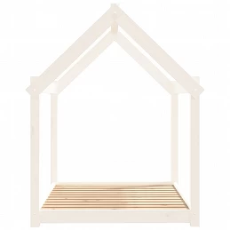 Acquista Cuccia per Cani Bianca 111x80x100 cm in Legno Massello di Pino con riferimento GHV-822218 della ditta GARDENHOME