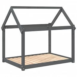 Acquista Cuccia per Cani Grigia 111x80x100 cm in Legno Massello di Pino con riferimento GHV-822219 della ditta GARDENHOME