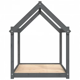 Acquista Cuccia per Cani Grigia 111x80x100 cm in Legno Massello di Pino con riferimento GHV-822219 della ditta GARDENHOME