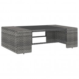Acquista Set Divani da Giardino 3 pz in Polyrattan Grigio con riferimento GHV-49527 della ditta GARDENHOME