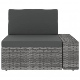 Acquista Set Divani da Giardino 3 pz in Polyrattan Grigio con riferimento GHV-49527 della ditta GARDENHOME