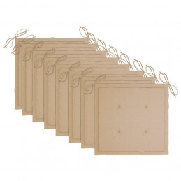 Acquista Sedie da Giardino con Cuscini 8 pz in Legno Massello di Teak con riferimento GHV-3073145 della ditta GARDENHOME