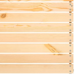Acquista Divano da Giardino a 2 Posti con Cuscini Legno Massello di Pino con riferimento GHV-805730 della ditta GARDENHOME