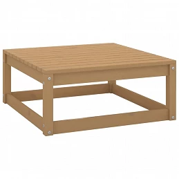 Acquista Poggiapiedi da Giardino e Cuscini 2 pz Marrone Miele Legno Pino con riferimento GHV-805743 della ditta GARDENHOME