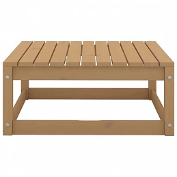 Acquista Poggiapiedi da Giardino e Cuscini 2 pz Marrone Miele Legno Pino con riferimento GHV-805743 della ditta GARDENHOME