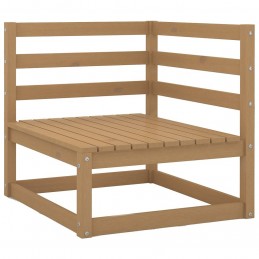 Acquista Set Divani da Giardino 2 pz Cuscini Marrone Miele Pino Massello con riferimento GHV-805748 della ditta GARDENHOME