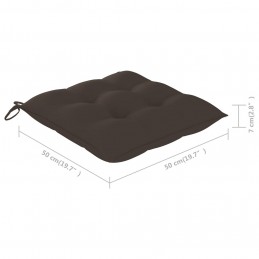 Acquista Sedie da Giardino con Cuscini 8 pz in Legno Massello di Teak con riferimento GHV-3073165 della ditta GARDENHOME