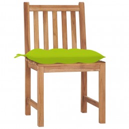 Acquista Sedie da Giardino con Cuscini 8 pz in Legno Massello di Teak con riferimento GHV-3073168 della ditta GARDENHOME