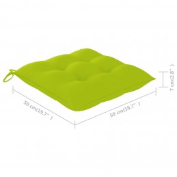 Acquista Sedie da Giardino con Cuscini 8 pz in Legno Massello di Teak con riferimento GHV-3073168 della ditta GARDENHOME