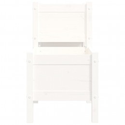 Acquista Fioriera Bianca 178,5x44x75 cm in Legno Massello di Pino con riferimento GHV-822248 della ditta GARDENHOME
