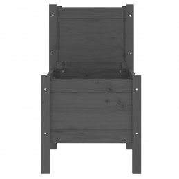 Acquista Fioriera Grigia 245,5x44x75 cm in Legno Massello di Pino con riferimento GHV-822254 della ditta GARDENHOME