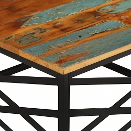 Acquista Tavolino da Salotto 68x68x35 cm in Legno Massello di Recupero con riferimento GHV-330075 della ditta GARDENHOME