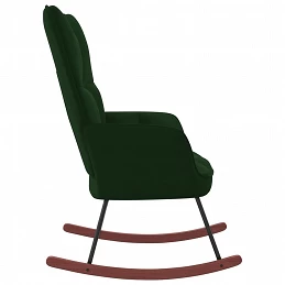 Acquista Sedia da Pranzo Verde Scuro in Velluto con riferimento GHV-328141 della ditta GARDENHOME