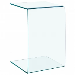 Acquista Tavolino di Servizio 40x40x60 cm in Vetro Temperato con riferimento GHV-332930 della ditta GARDENHOME