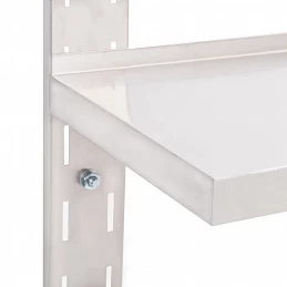 Acquista Mensola a Sospensione a 2 Livelli in Acciaio Inox 120x30 cm con riferimento GHV-51048 della ditta GARDENHOME
