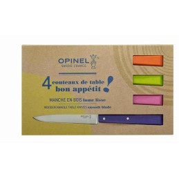 Acquista Oinel Coltello Tavola Box Colore Esprit Pop 4 pezzi con riferimento O-1532 della ditta Opinel
