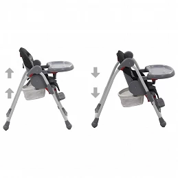 Acquista Seggiolone Pappa per Bambini Grigio con riferimento GHV-10188 della ditta GARDENHOME