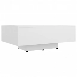 Acquista Tavolino da Salotto Bianco 85x55x31 cm in Legno Multistrato con riferimento GHV-803380 della ditta GARDENHOME