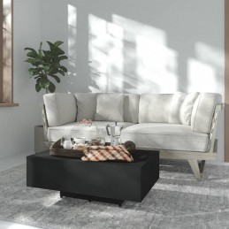 Acquista Tavolino da Caffè Nero 85x55x31 cm in Truciolato con riferimento GHV-803381 della ditta GARDENHOME