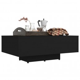 Acquista Tavolino da Caffè Nero 85x55x31 cm in Truciolato con riferimento GHV-803381 della ditta GARDENHOME