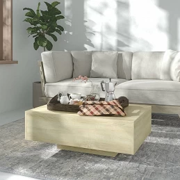 Acquista Tavolino da Caffè Rovere Sonoma 85x55x31 cm in Truciolato con riferimento GHV-803383 della ditta GARDENHOME
