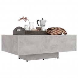 Acquista Tavolino da Caffè Grigio Cemento 85x55x31 cm in Truciolato con riferimento GHV-803384 della ditta GARDENHOME